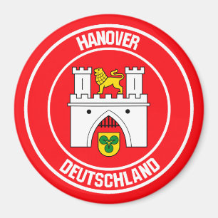 Hannover RundEmblem Magnet