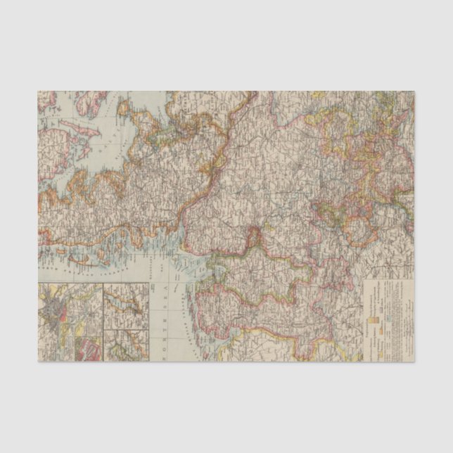 Hannover, Schleswig-Holstein Seidenpapier (Vorderseite)