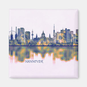Hannover Skyline Magnet