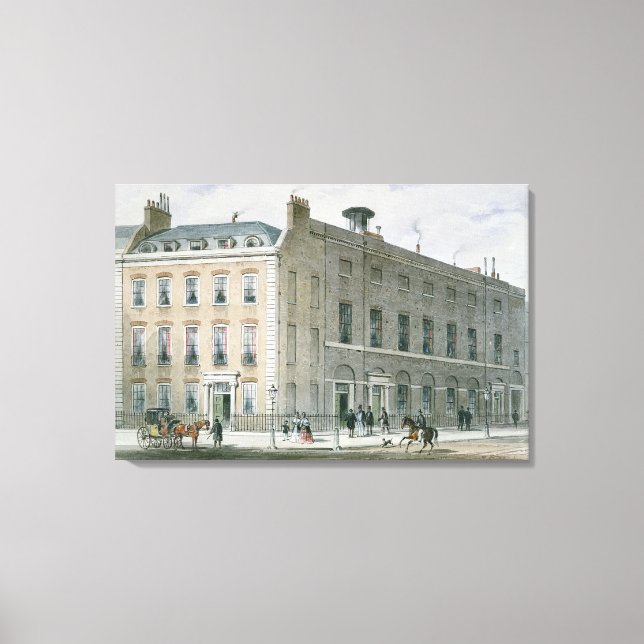 Hannover Square Zimmer für Konzerte Leinwanddruck (Vorderseite)