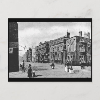 Hannover Street und die Bank of England, um 1850er Postkarte