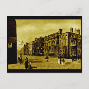 Hannover Street und die Bank of England, um 1850er Postkarte