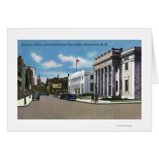 Hannover Street View der Post (Vorderseite (Horizontal))