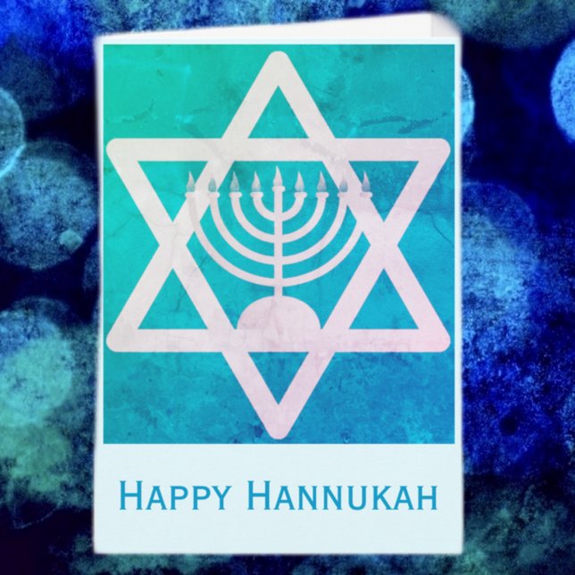 Hannukah Feiertagskarte (Von Creator hochgeladen)