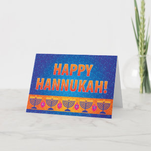 Hannukah Gruß-Karte Feiertagskarte
