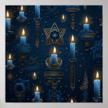 Hannukah Holiday Poster