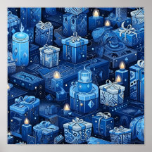 Hannukah Holiday Poster