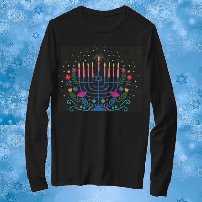 Hannukah Menorah T - Shirt (Von Creator hochgeladen)