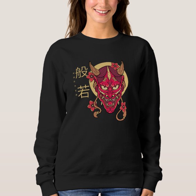 Hannya Mask Sweatshirt (Vorderseite)