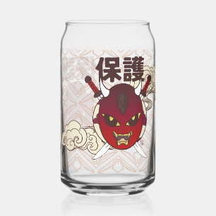 Hannya-Masken-Glas Dosenglas