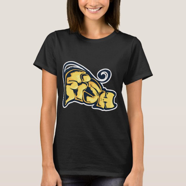 Hannya Oni Goldfisch T-Shirt (Vorderseite)