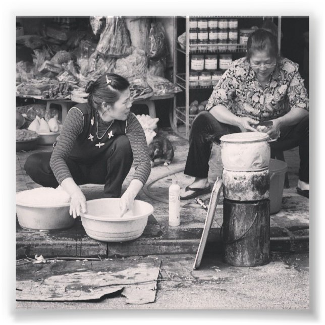 Hanoi Markets Fotodruck (Vorne)