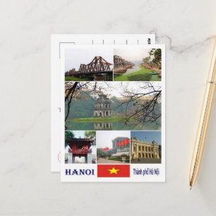 Hanoi - Mosaik - Vietnam - Postkarte