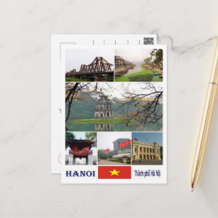 Hanoi - Mosaik - Vietnam - Postkarte