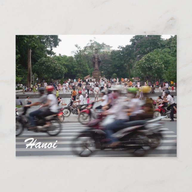 Hanoi Postkarte (Vorderseite)