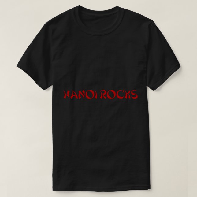 Hanoi Rocks Premium T - Shirt (Design vorne)