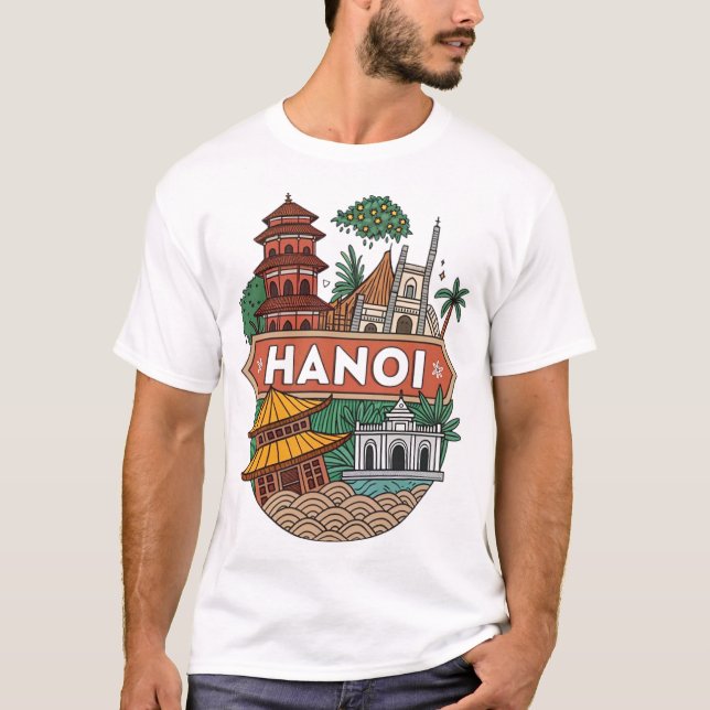 Hanoi T-Shirt (Vorderseite)