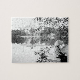 Hanoi Vietnam, Hoan Kiem Lake View (NR) Puzzle