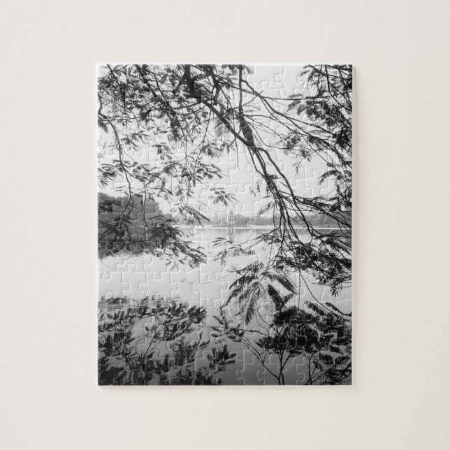 Hanoi Vietnam, Hoan Kiem Lake View Puzzle (Vertikal)
