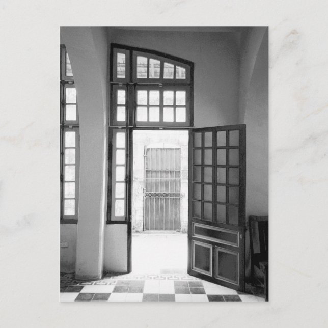 Hanoi Vietnam, Inside Hanoi Hilton Prison Postkarte (Vorderseite)