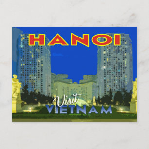 Hanoi, VIetnam, Postkarte aus der Serie..