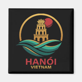 Hanoi Vietnam Southeast Asia Magnet