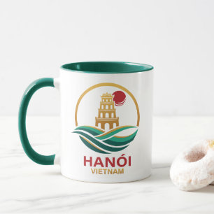 Hanoi Vietnam Südostasien Tasse