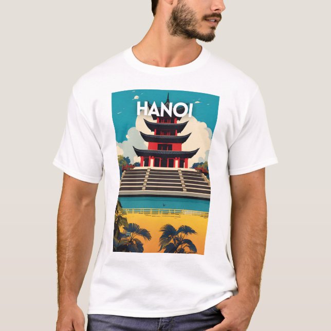 Hanoi Vietnam T-Shirt (Vorderseite)