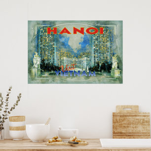 Hanoi, Visit Vietnam... Poster