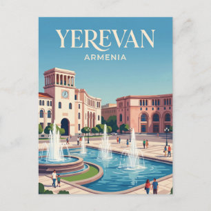 Hanrapetutyan Hraparak Armenien Postkarte