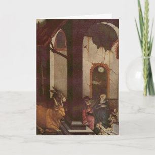 HANS BALDUNG DEUTSCHE NATIVITY CHRISTMAS CARD