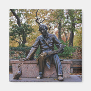 Hans Christian Andersen, Central Park, NYC Magnet