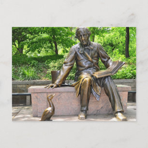 Hans Christlich Andersen im Zentralpark Postkarte