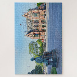 Hans Christlich Andersen Statue, Kopenhagen Dänema Puzzle