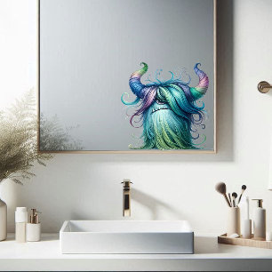 Hans - Ein Mit Augen, durchsichtiger Monster-Aufkl Aufkleber