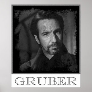 Hans Gruber Poster
