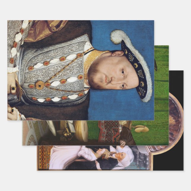 Hans Holbein der Jüngere Geschenkpapier Set (Set)