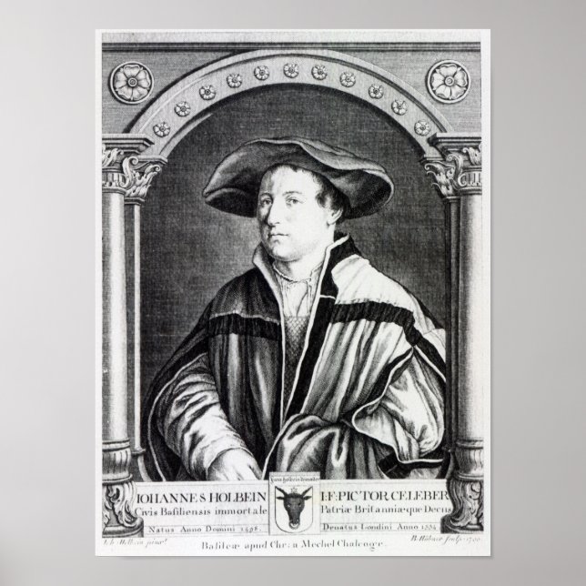 Hans Holbein der Jüngere Poster (Vorne)