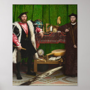 Hans Holbein The Young - Die Botschafter Poster