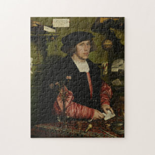Hans Holbein the Younger - Der Merchant Georg Gisz Puzzle