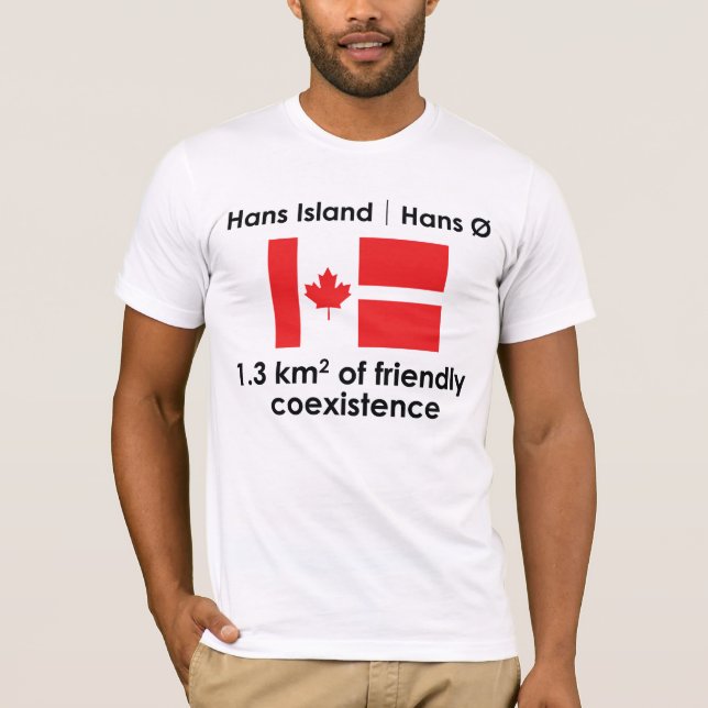 Hans Island/Hans Ø T-Shirt (Vorderseite)