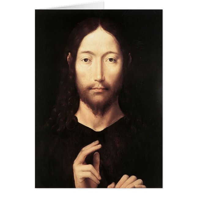 Hans Memling- Christus, der seinen Segen gibt (Vorne)