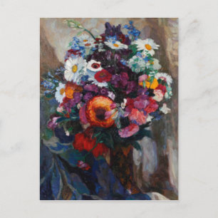 Hans Muller-Dachau Blumenstrauß des Sommers Postkarte