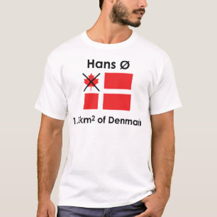 Hans Ø - Hans Island - die nationalistische T-Shirt