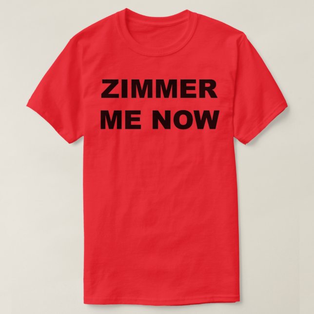 HANS ZIMMER ME JETZT T-Shirt (Design vorne)