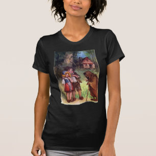Hänsel und Gretel treffen die Hexe T-Shirt