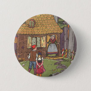 Hansel und Gretel, Vintage Märchen von Hauman Button