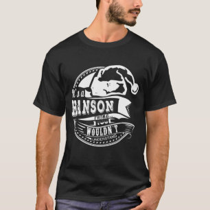Hanson - Hat Xmas Personalisierter Name T-Shirt