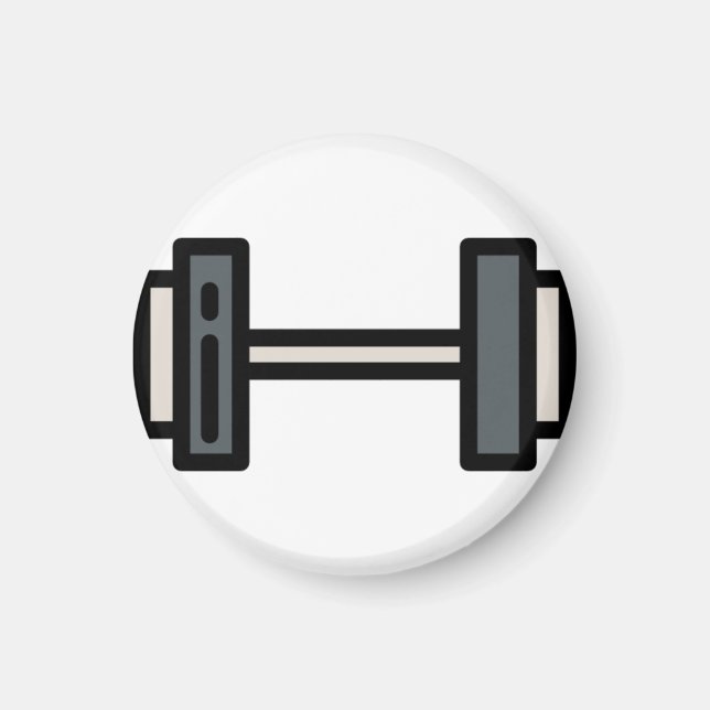 Hantel Magnet (Vorne)