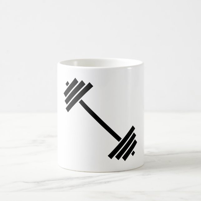 Hanteln Kaffeetasse (Mittel)